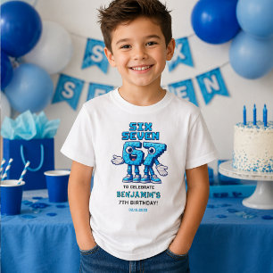 T-shirt Six Seven Meme 7e Anniversaire   Drôle Tendance