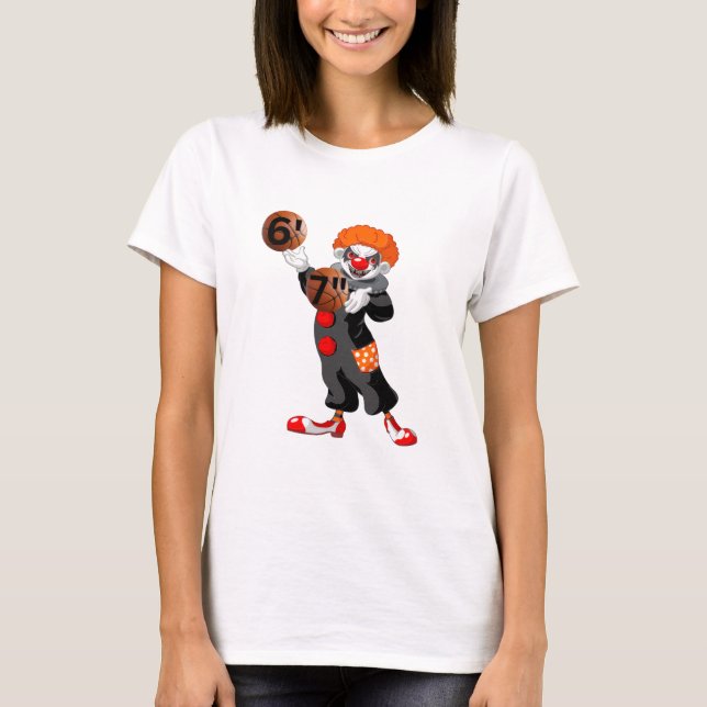 T-shirt Six Seven | Six-Seven | 6' 7" | Clown (Devant)