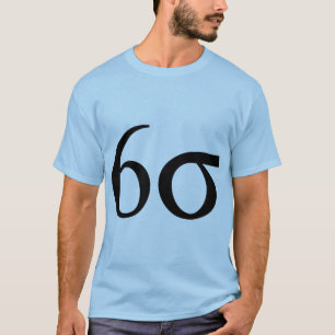 T-shirt Six sigmas (maigre six sigmas)