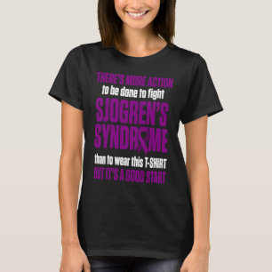 T-shirt Sjogren's Syndrome Survivor Action Guerrier