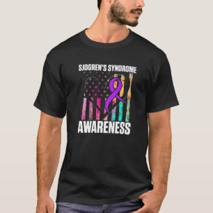 T-shirt Sjogren's Syndrome Survivor Learn Warrior 1