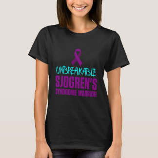 T-shirt Sjogren's Syndrome Survivor Slow Warrior 3