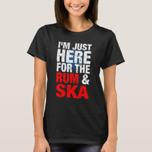 T-shirt Ska Et Rum Music Est Life Ska Reggae Punk Sco