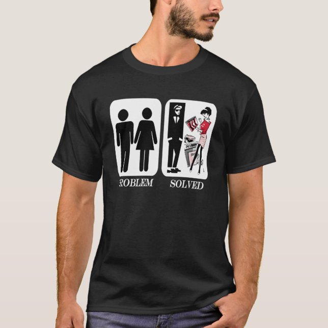 T-shirt Ska résolu par problème (Devant)