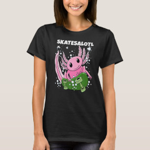 T-shirt Skate Axolotl Skatesalotl Axolotl