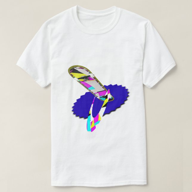 T-Shirt Skate BoardN trkswhals (Design devant)