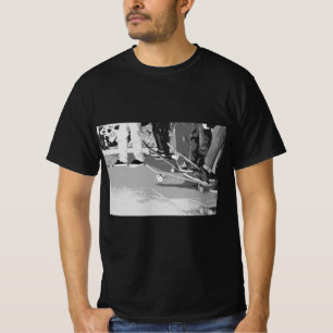 T-shirt skate park graffiti noir