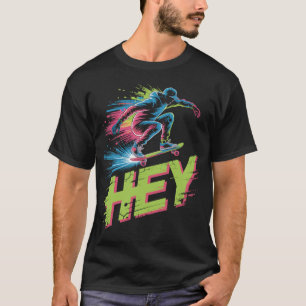 T-shirt skateboard