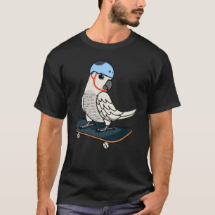 T-shirt Skateboard Parrot I Sulfur Crsted Cockatoa