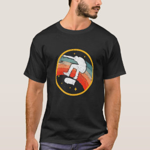 T-shirt Skateboard Pour Hommes Sk8ing Halfpipe Ollie Youth