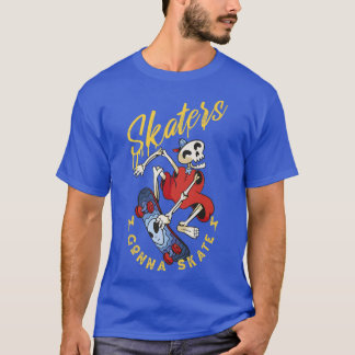 T-shirt Skateboard Skeleton Fingerboarding Skate Finge
