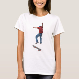 T-shirt Skateboarder obtenir quelques Air Action Street Ku