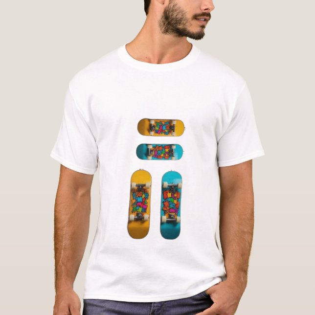 T-SHIRT SKATEBOARDKING ! (Devant)