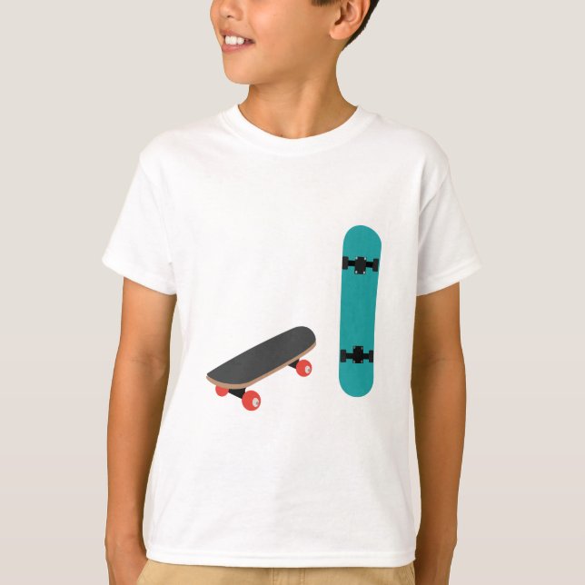 T-shirt Skateboards (Devant)