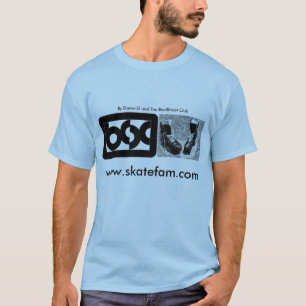 T-shirt Skatefam.com - par ?ère version de Dame-o