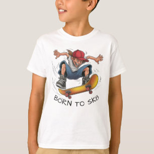 T-shirt Skater Boy Skateboard