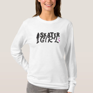 T-shirt Skater Girl Sk8 Skateboard Skate drôle Idée cadeau