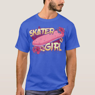 T-shirt Skater Girl Skateboard