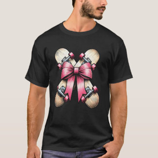 T-shirt Skateuse à ruban coquette