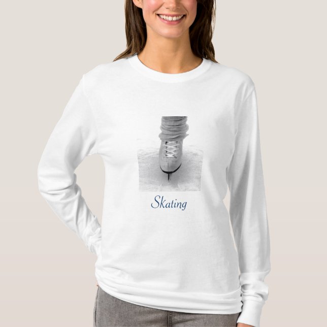 T-shirt 'Skating' Ladies' (Devant)