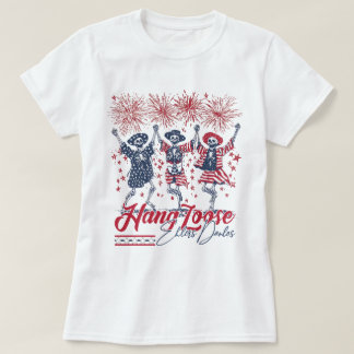 T-shirt Skeleton EDS Hang Love Sensibilisation 4 juillet