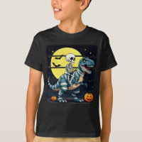 Skeleton équitation maman Dinosaur drôle Halloween