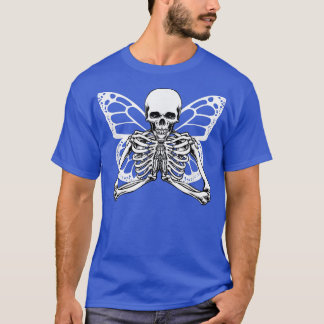 T-shirt Skeleton Fairy Grunge Fairycore Aesthetic Butterfl