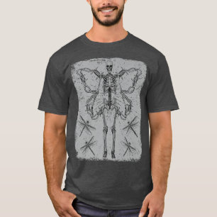 T-shirt Skeleton Grunge Fairycore Outfit esthétique Mall G
