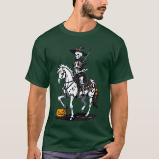 T-shirt Skeleton Horse Rider garçon