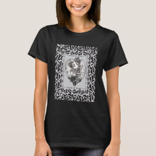 T-shirt Skeleton Love Couple Mariage Danse