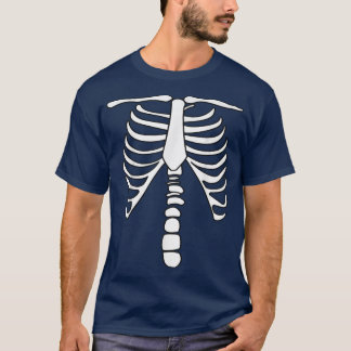 T-shirt Skeleton Ribcage
