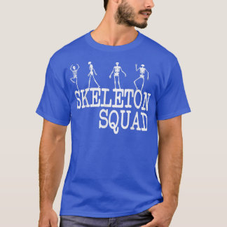 T-shirt Skeleton Squad Funny Radiology Graphic