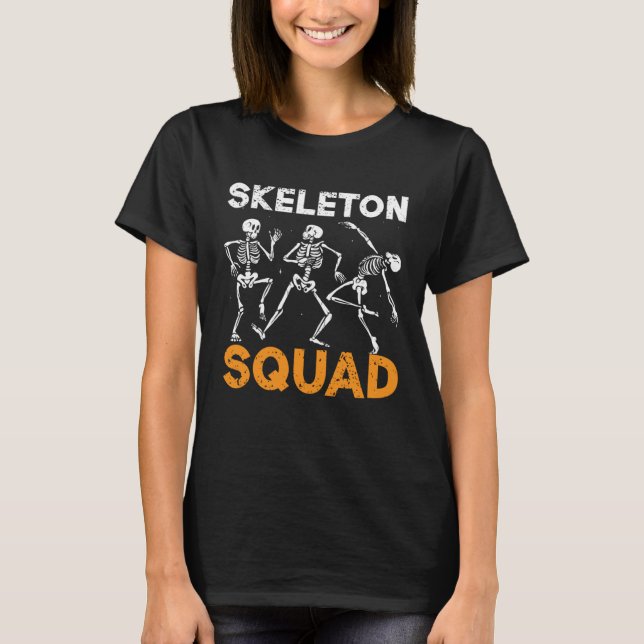 T-shirt Skeleton Squad Rad Tech Radiology Radiographer Rad (Devant)