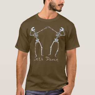 T-shirt Skeletons dansants pendant Halloween 2