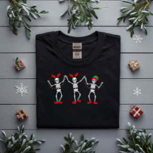 T-shirt Skeletons de Noël dansants