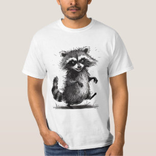 T-shirt Sketch crayon d'art faunique