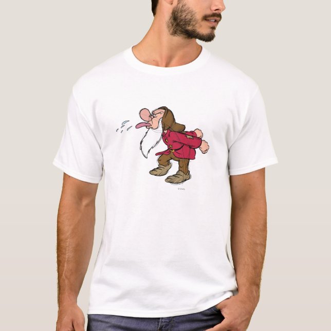 T-shirt Sketch Grumpy (Devant)