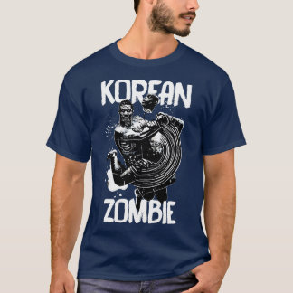 T-shirt Sketch Zombie coréen