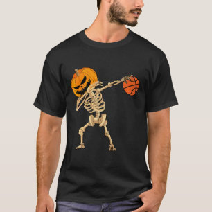 T-shirt Sketll Dabbing Skeleton Men Boys Halloween Sketll