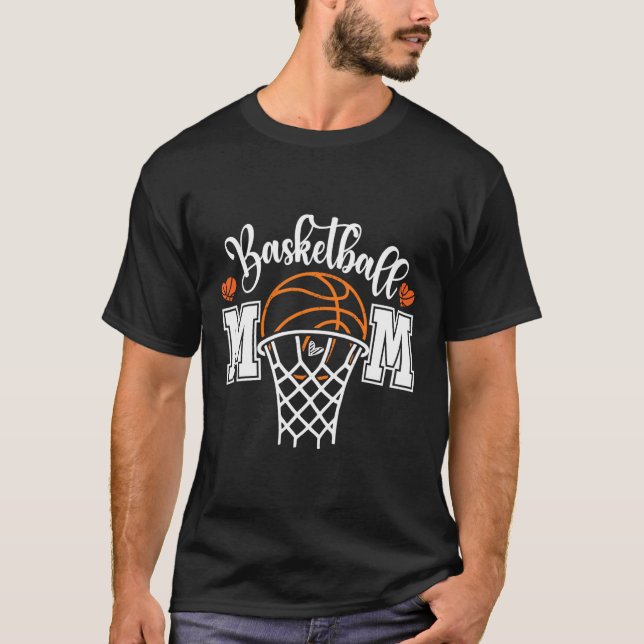 T-shirt Sketll Mom Shirt Mom Game Day Shirt Mothers Day  (Devant)