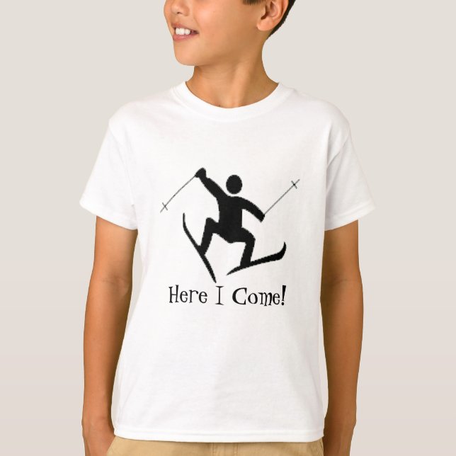 T-shirt ski (Devant)