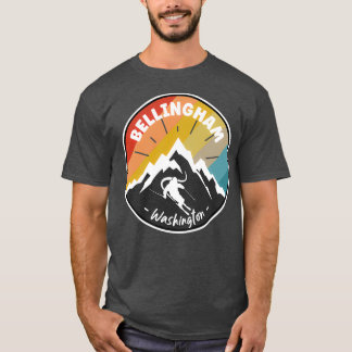 T-shirt Ski À Bellingham Washington