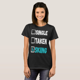 T-shirt Ski à prise unique Ski Ski hiver sports de neige