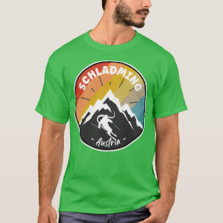 T-shirt Ski À Schladming Autriche