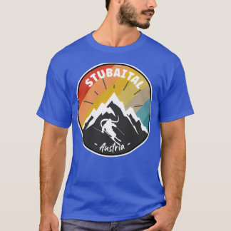 T-shirt Ski À Stubaital Autriche 1