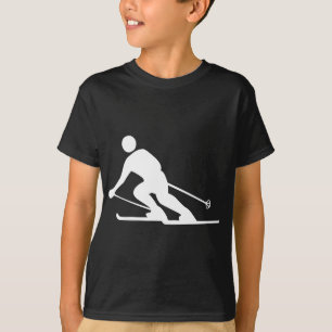 T-shirt Ski - Blanc