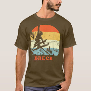 T-shirt Ski Breckenridge, Colorado Vintage Retro Snow Ski