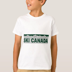 T-shirt Ski Canada