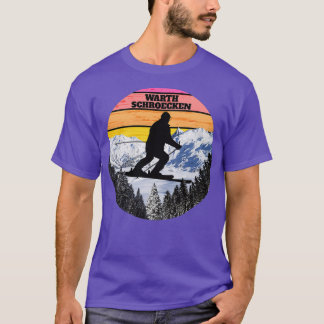 T-shirt Ski de neige Warth Schroecken Champs de ski Autric