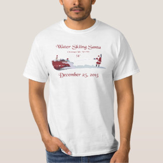 T-shirt Ski d'eau le père noël - lac Chautauqua